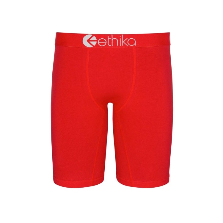 Ethika Machine Staple Boys\' Underwear Red | IE4072856