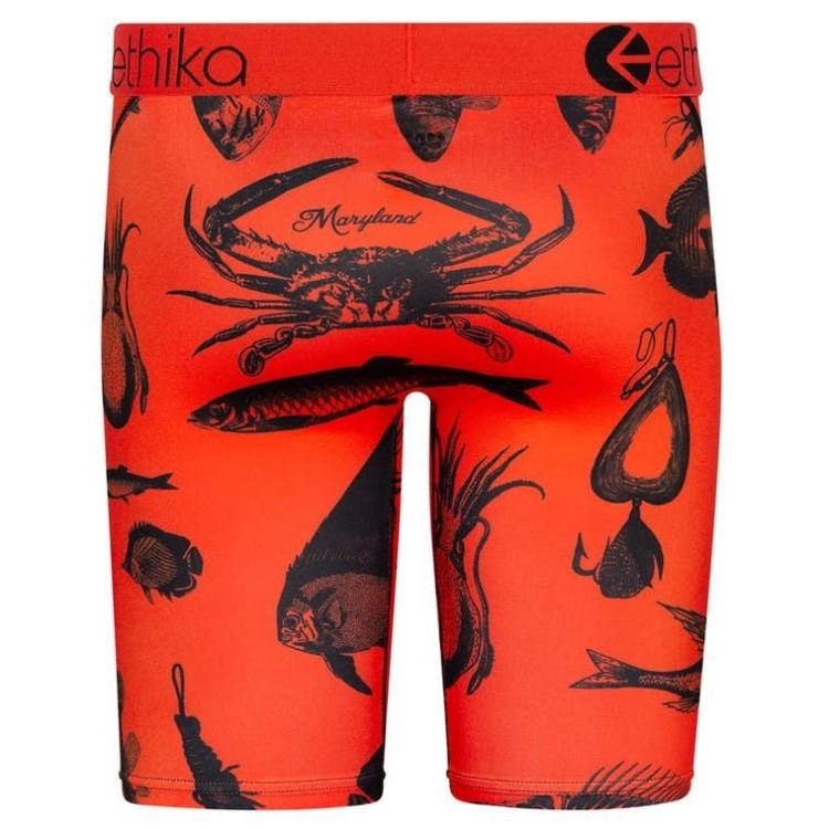 Ethika Maryland Men's Staple Underwear Orange | RV9058417