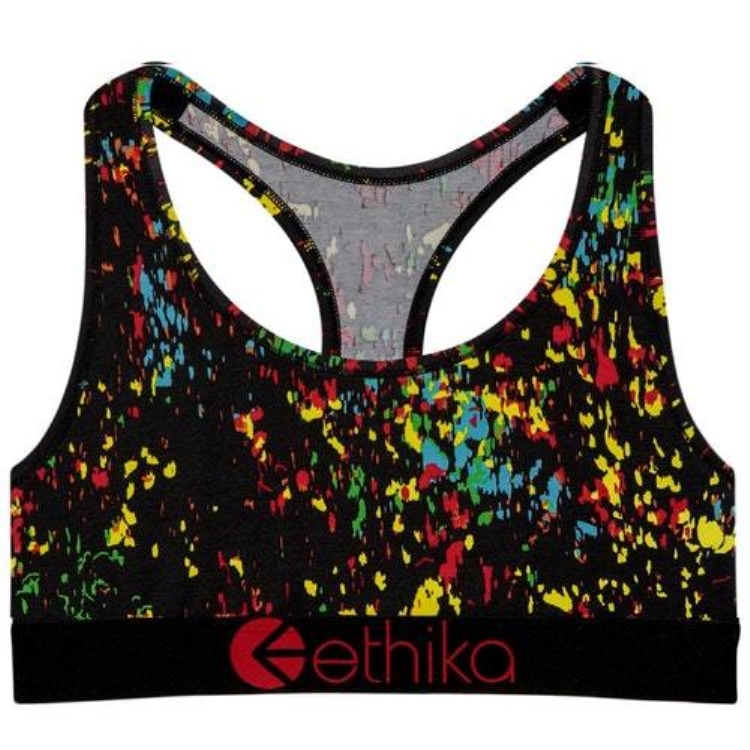 Ethika McQueen Bow Women\'s Sports Bra Multicolor | DB5862741