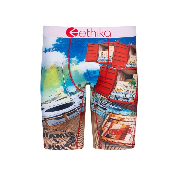 Ethika Miami Port Staple Boys\' Underwear Multicolor | GH1340987