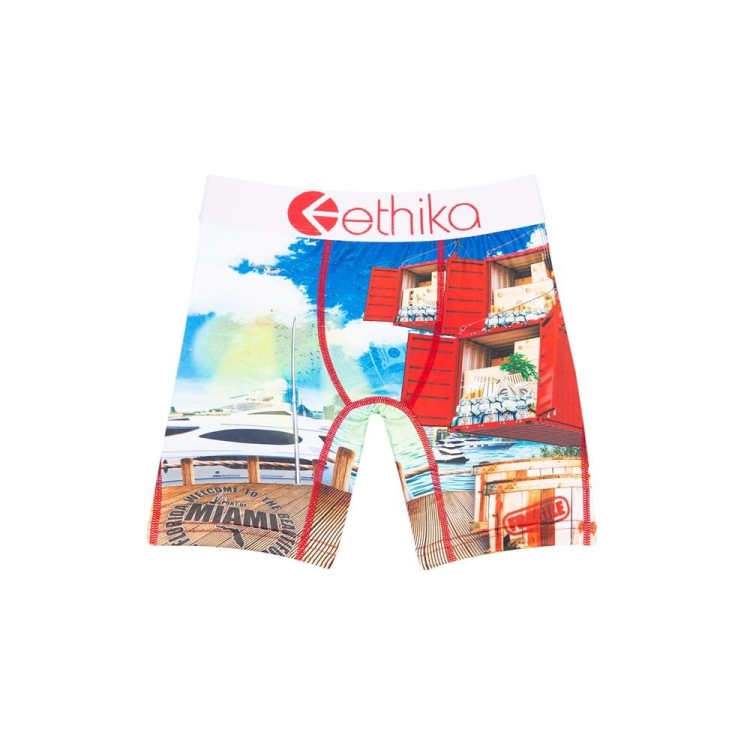 Ethika Miami Port Staple Boys\' Underwear Multicolor | HZ8579061