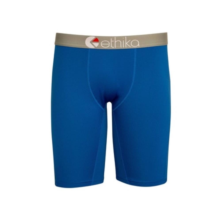 Ethika MicroMesh Staple Boys' Underwear Blue | PF8629013