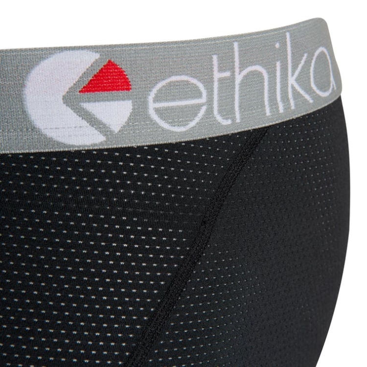 Ethika Micromesh 3/4 Men's Tight Black | GB0687194