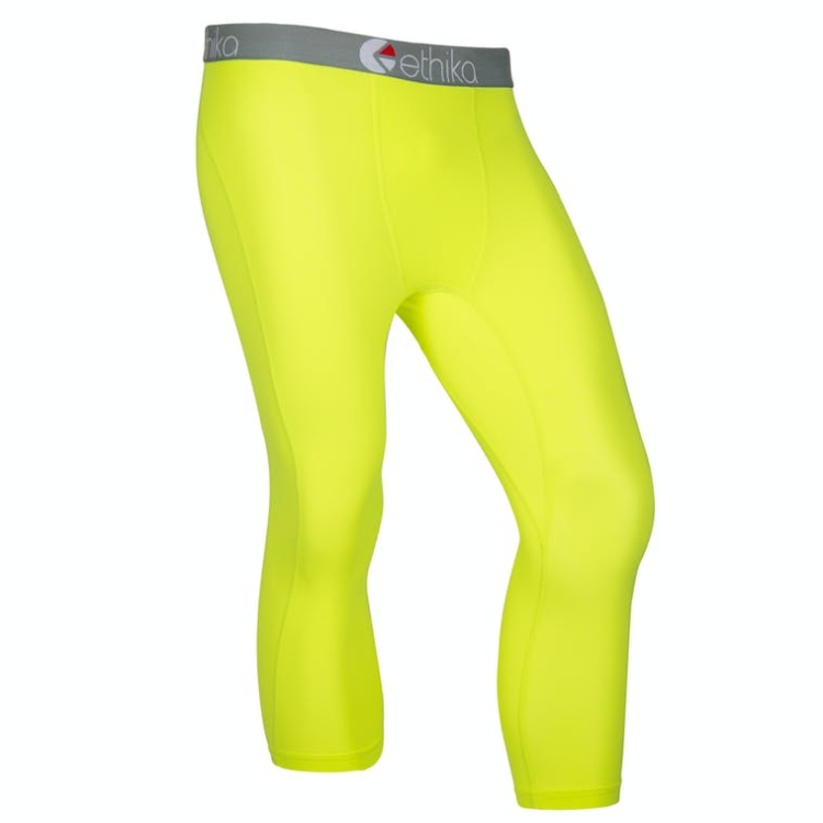 Ethika Micromesh 3/4 Men's Tight Green | MO3581679