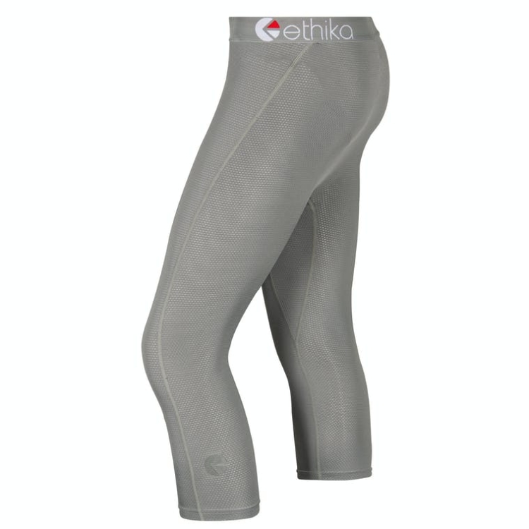 Ethika Micromesh 3/4 Men\'s Tight Grey | MD0275483