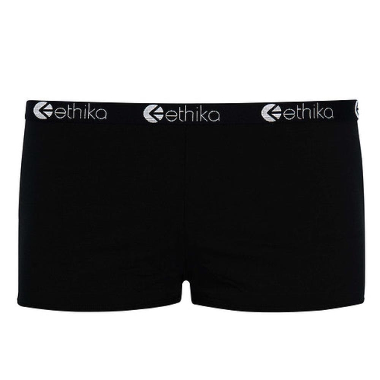 Ethika Midnight Women\'s Shorty Underwear Black | FU3671458