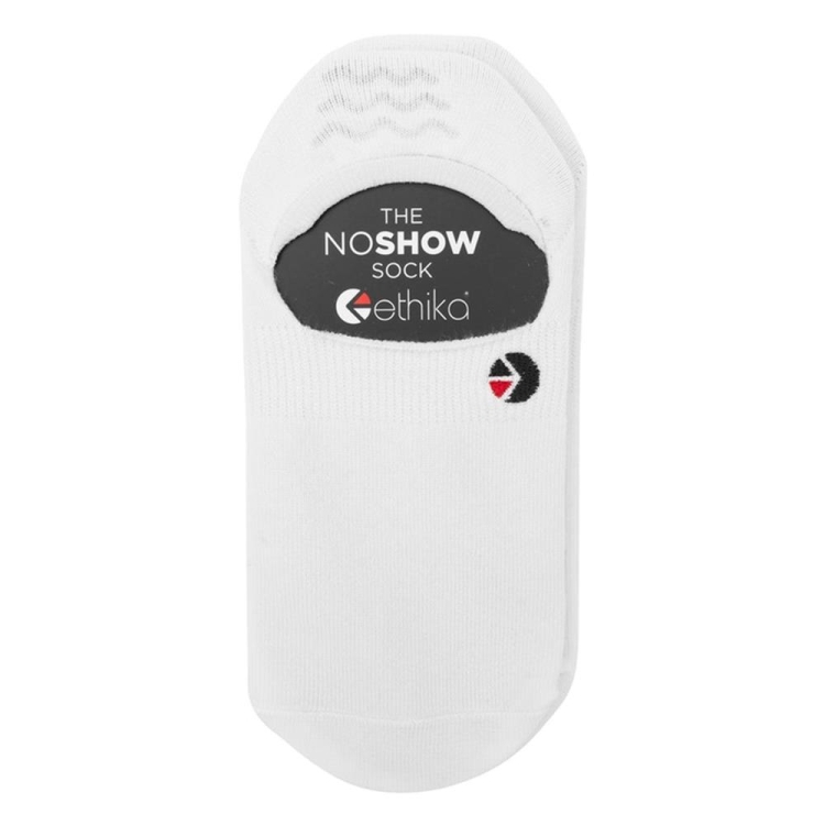 Ethika No Show Men's Socks White | SI3612075