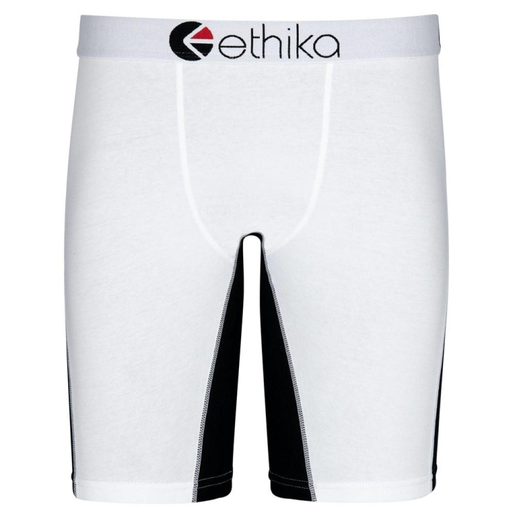 Ethika OG Contrast Men\'s Staple Underwear White Black | TR3258074