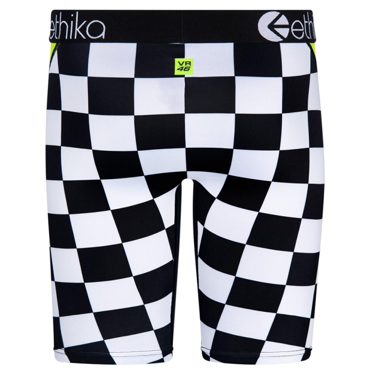 Ethika One Sec Men's Staple Underwear Black White | HU0418395