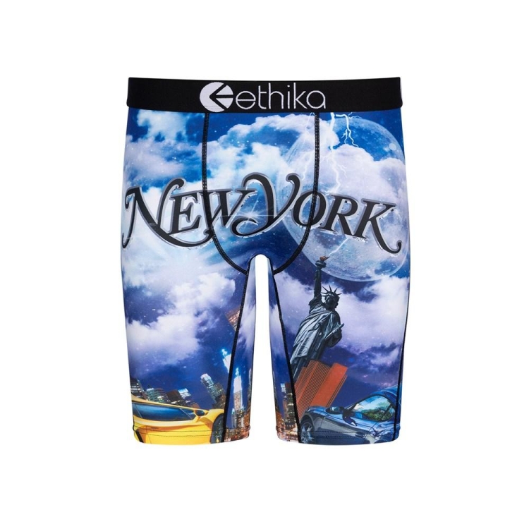 Ethika Only Exotics Staple Boys\' Underwear Blue | IJ5827014