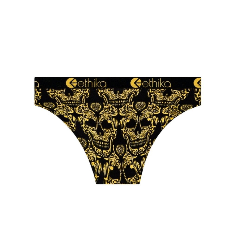 Ethika Oro Gang Bikini Girls' Underwear Gold | TH9305487