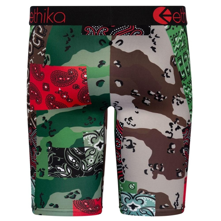 Ethika Paisley Camo Men's Staple Underwear Multicolor | AG8275613