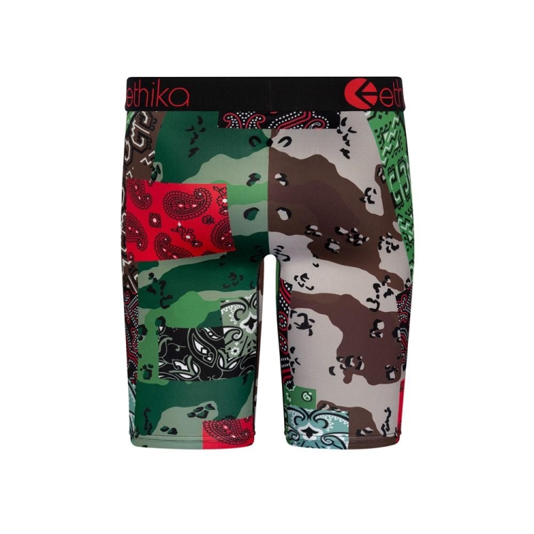 Ethika Paisley Camo Staple Boys' Underwear Multicolor | MD0781639