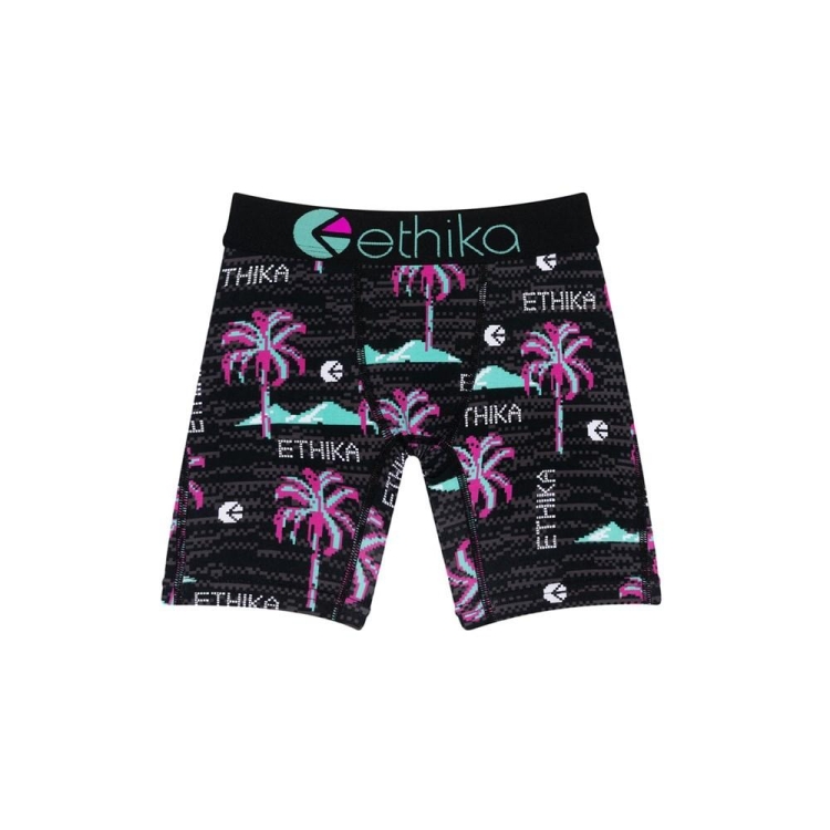 Ethika Patch Staple Boys\' Underwear Black | PJ2570986