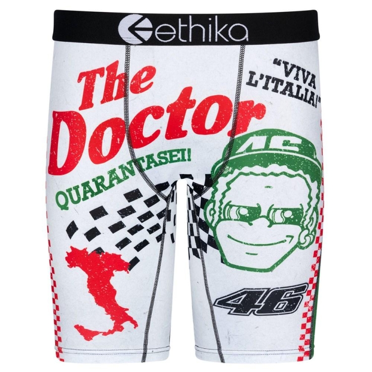 Ethika Pizza Rossi Men\'s Staple Underwear Green White | WC1890645