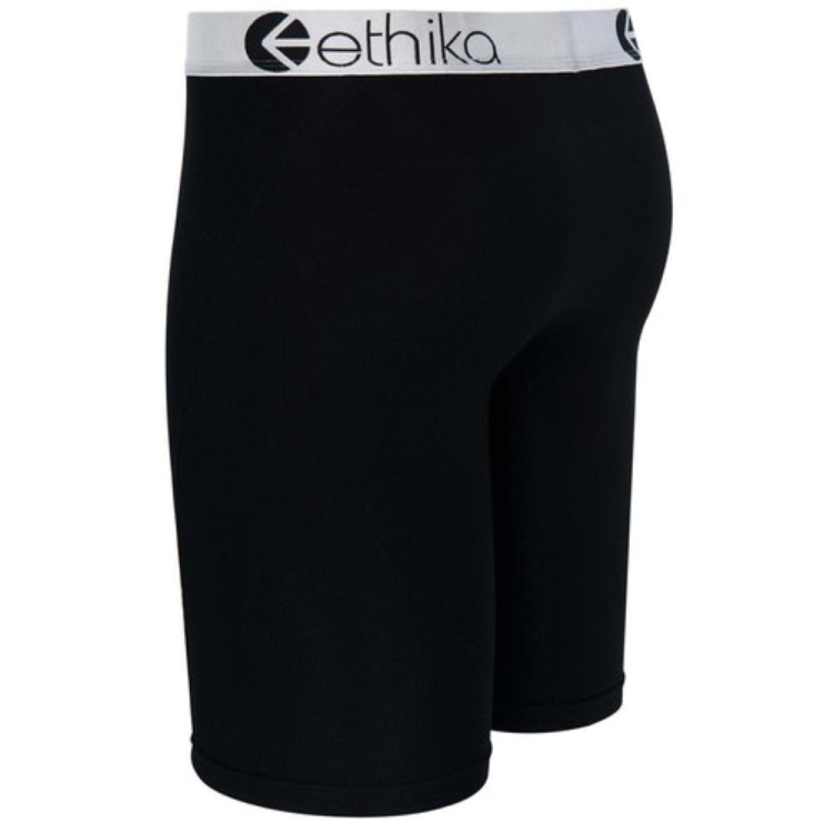 Ethika Premium Modal Silver Lurex Men's Staple Underwear Black | LI6875412