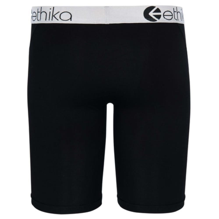 Ethika Premium Modal Silver Lurex Men's Staple Underwear Black | LI6875412