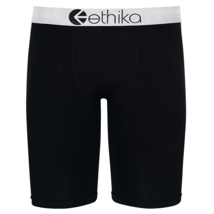 Ethika Premium Modal Silver Lurex Men\'s Staple Underwear Black | LI6875412