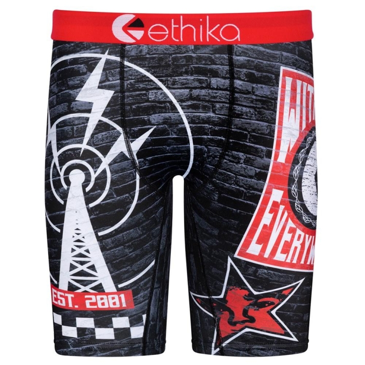 Ethika Propaganda Men\'s Staple Underwear Black | RI4617085