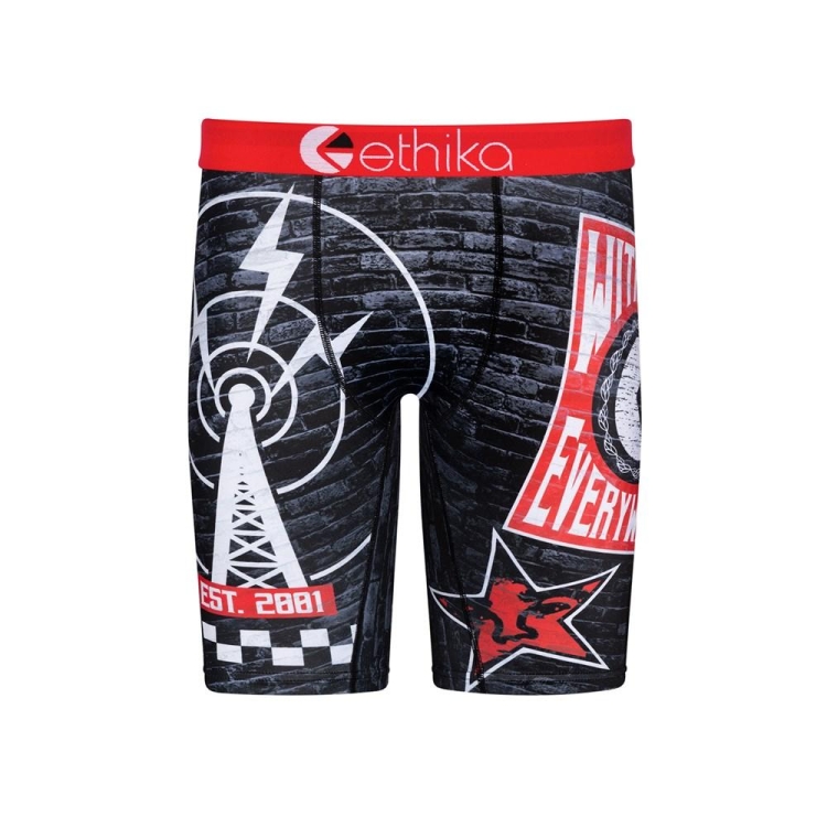 Ethika Propaganda Staple Boys\' Underwear Black | MR6742815