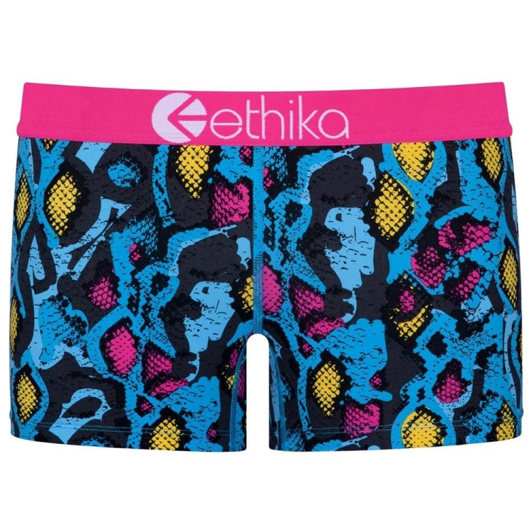 Ethika Punk Viper Women\'s Staple Underwear Blue Pink | UT4256039