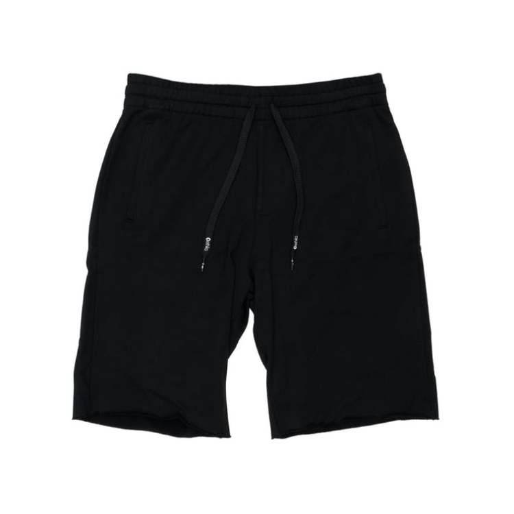 Ethika Raw Edge Boys\' Shorts Black | RO9756802