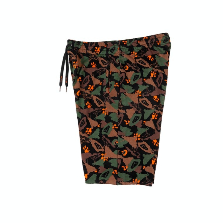 Ethika Raw Edge Boys' Shorts Camouflage | PM7802916