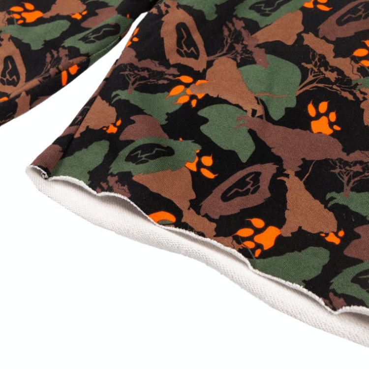 Ethika Raw Edge Boys' Shorts Camouflage | PM7802916