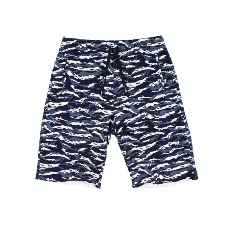 Ethika Raw Edge Boys\' Shorts Navy White | LA9504317