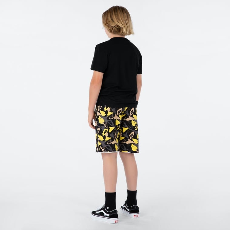 Ethika Raw Edge Boys' Shorts Yellow Grey | FK4907186