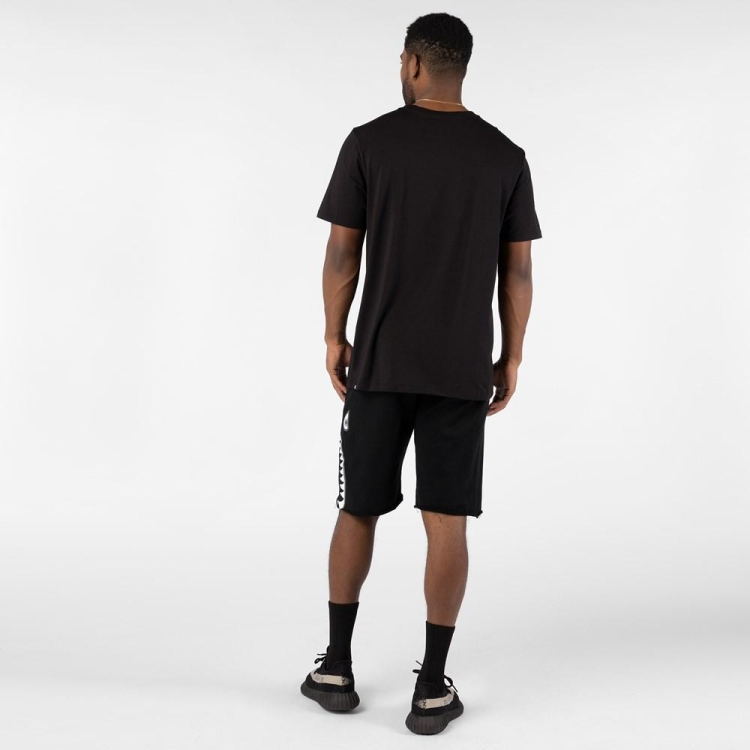 Ethika Raw Edge Men's Shorts Black | FI3692014