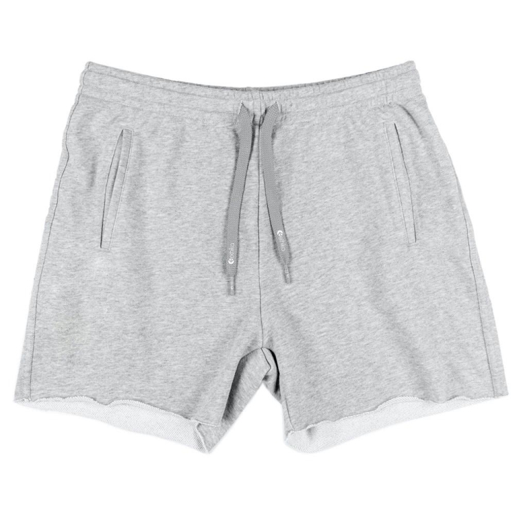 Ethika Raw Edge Women\'s Shorts Grey | IH1350849