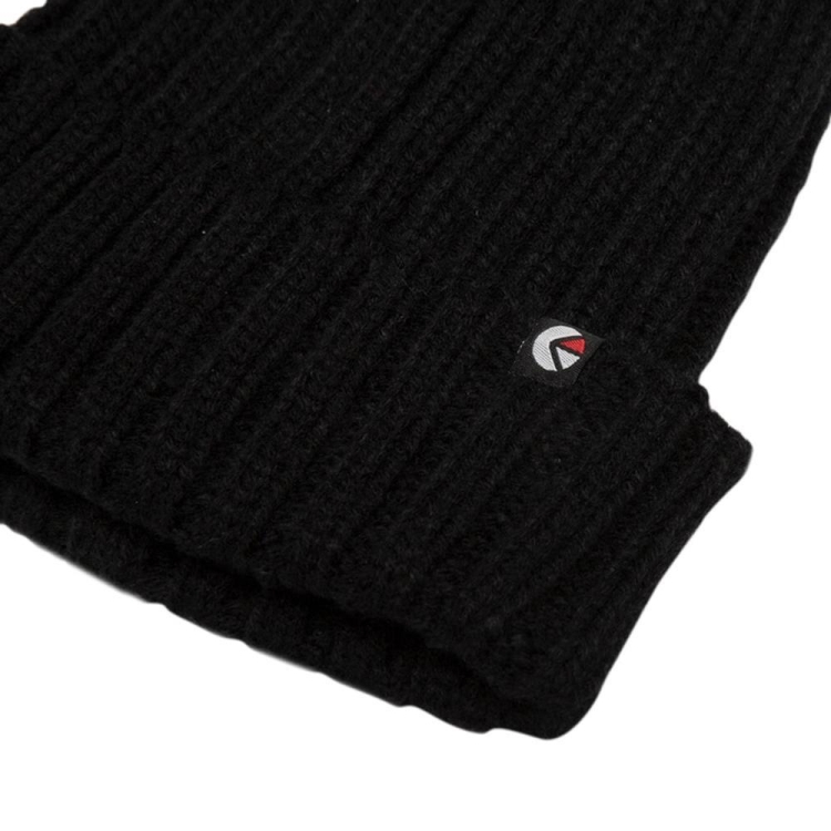 Ethika Ribbed Fold Men's Beanies Black | IX5691842