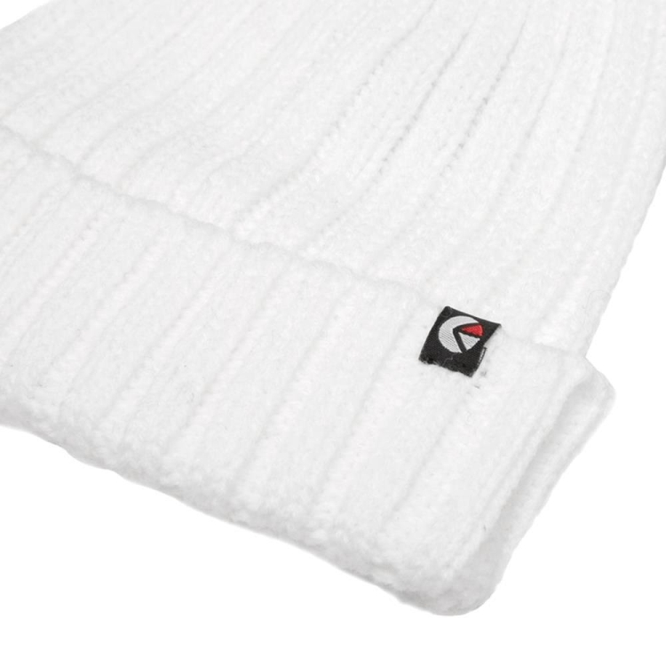 Ethika Ribbed Fold Men's Beanies White | WO8149650