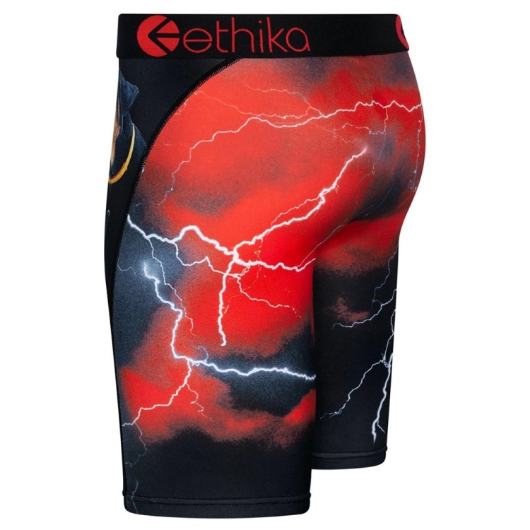 Ethika Ruff Row Men's Staple Underwear Red Black | TQ7254186