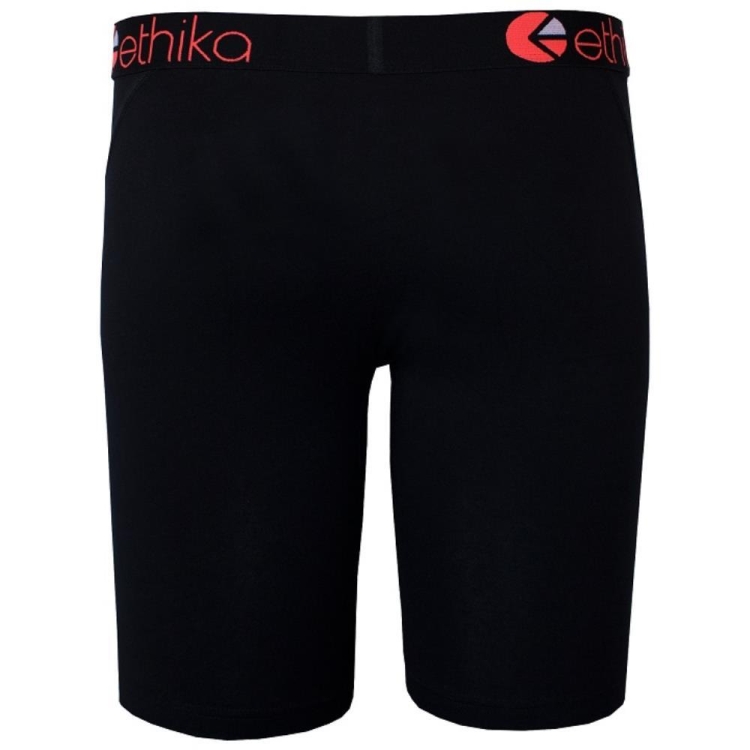 Ethika Seal Solid Men's Staple Underwear Black | IN7853104