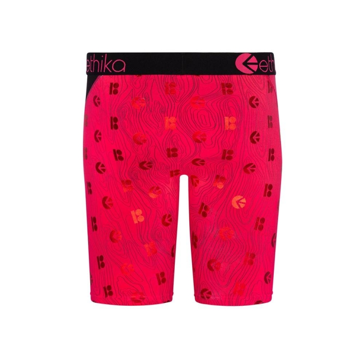 Ethika Skull King Staple Boys' Underwear Red | VT3621049