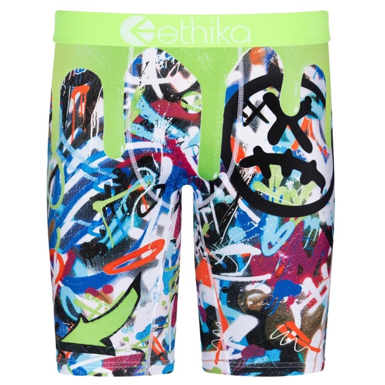 Ethika Slime Men\'s Staple Underwear Green | DS5069174