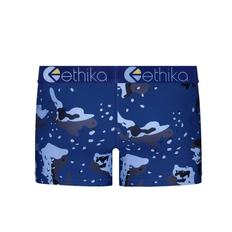 Ethika SubZero Camo Staple Girls' Underwear Blue | BI1749356