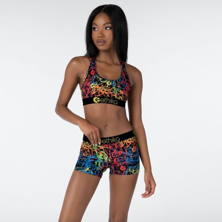 Ethika SubZero Steady Drippin' Women's Staple Underwear Multicolor | BT3860172