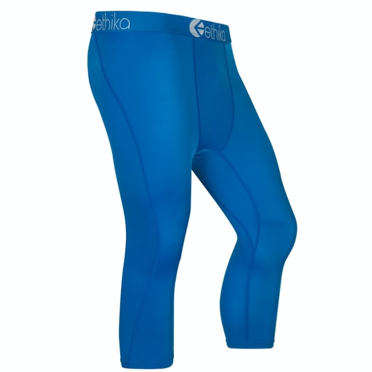 Ethika Subzero 3/4 Men's Tight Blue | TD5736249