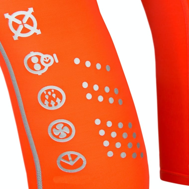 Ethika Subzero 3/4 Men's Tight Orange | CE2859437