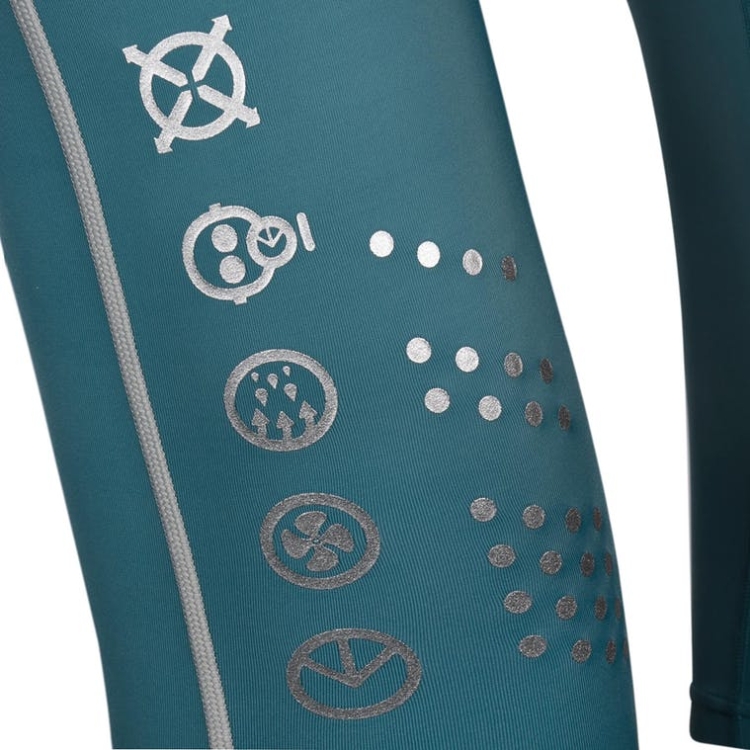 Ethika Subzero 3/4 Men's Tight Turquoise | SB7364258