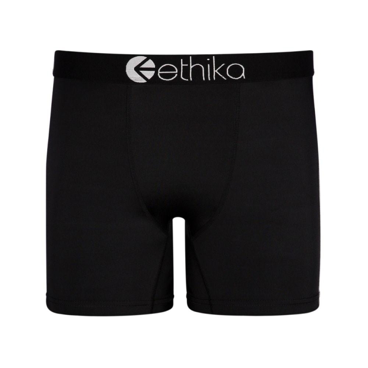 Ethika Subzero Men's Mid Boxers Black | HT6237510