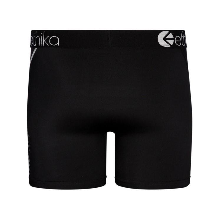 Ethika Subzero Men's Mid Boxers Black | HT6237510