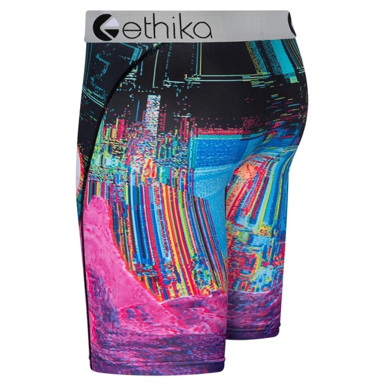 Ethika Technicolor 3D Men's Staple Underwear Multicolor | DJ7301589