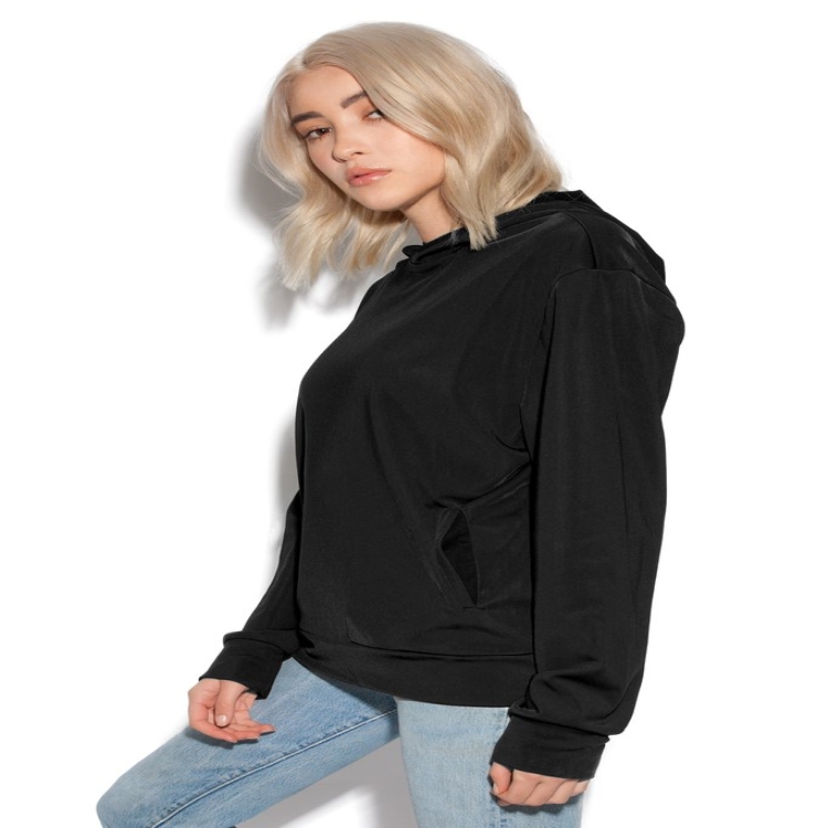 Ethika Track Women's Hoodies Black | TL1346579