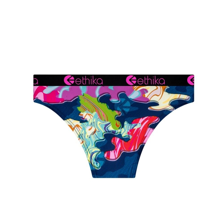 Ethika Trippy Silk Bikini Girls' Underwear Multicolor | NJ3681702