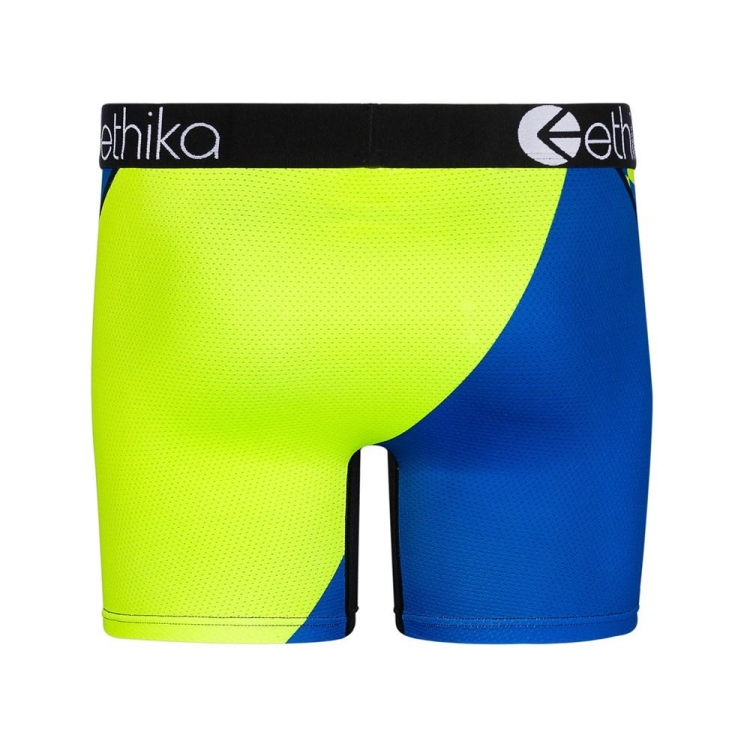 Ethika VR Jersey Men's Mid Boxers Blue Green | GD8724163