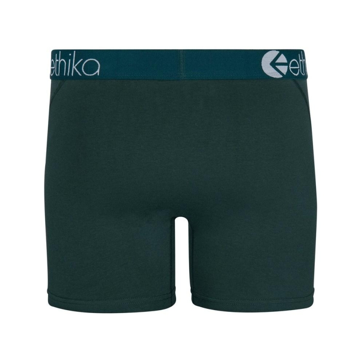 Ethika Victory Men's Mid Boxers Green | AJ7038954